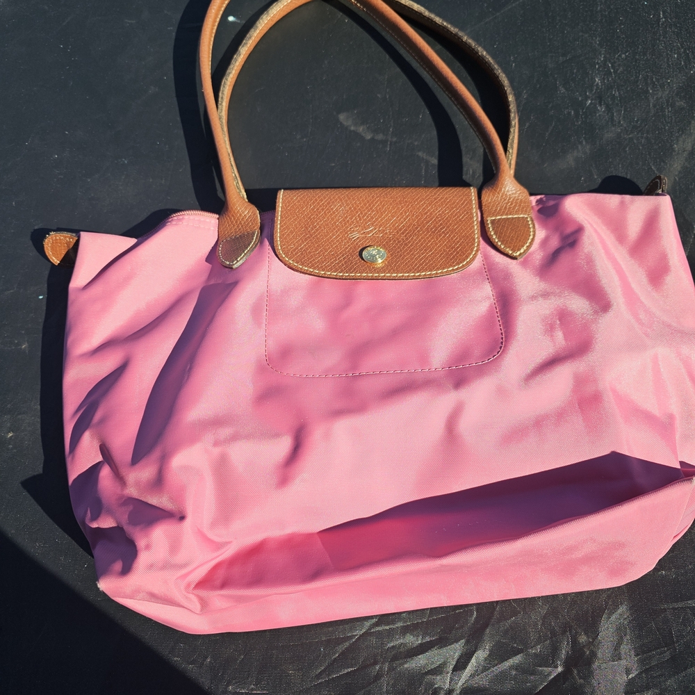 Longchamp Pink Tote Bag